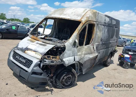 2020 Ram Promaster 1500 High Roof 136 Wb from USA, damaged, VIN 3C6TRVBG8LE102398